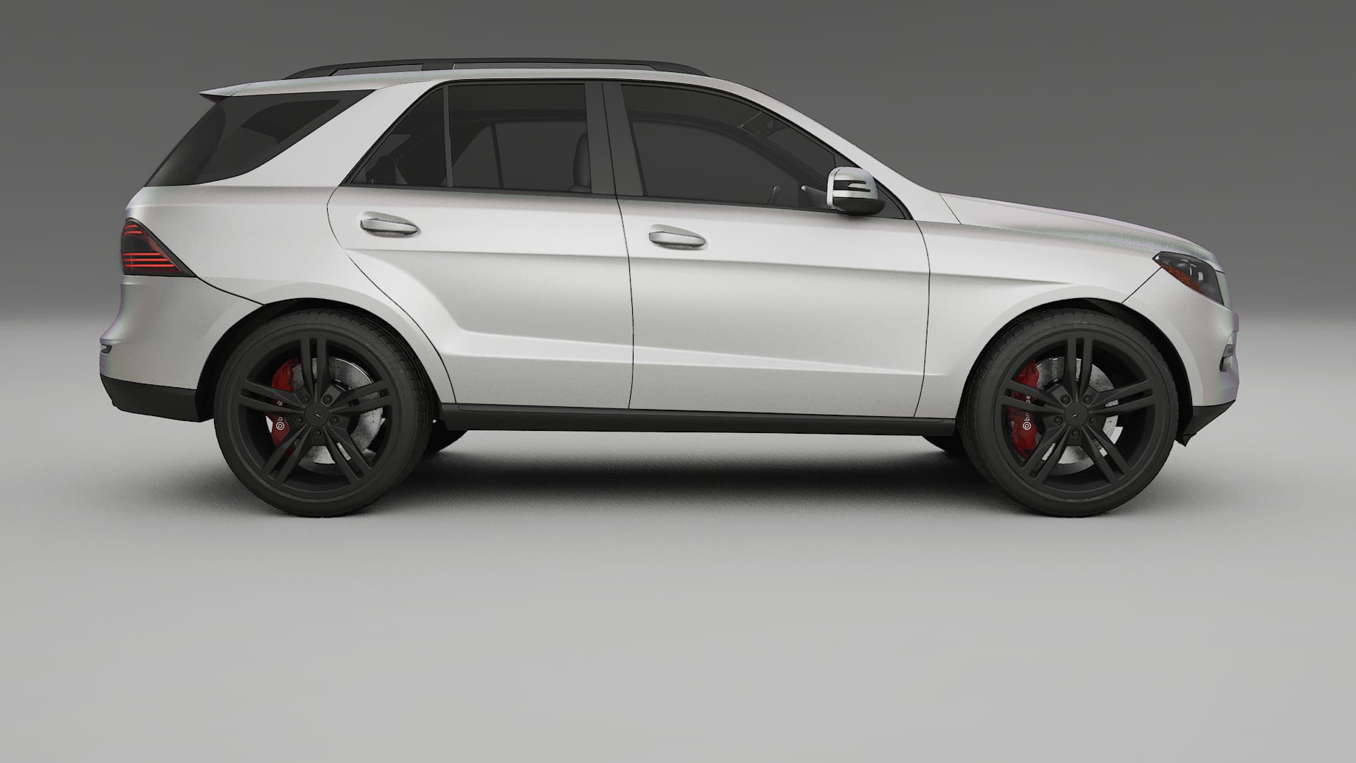 Mercedes M-class W166 TPU Paint Protection Film | NEBULA Color Change PPF Full Pre-Cut Kit