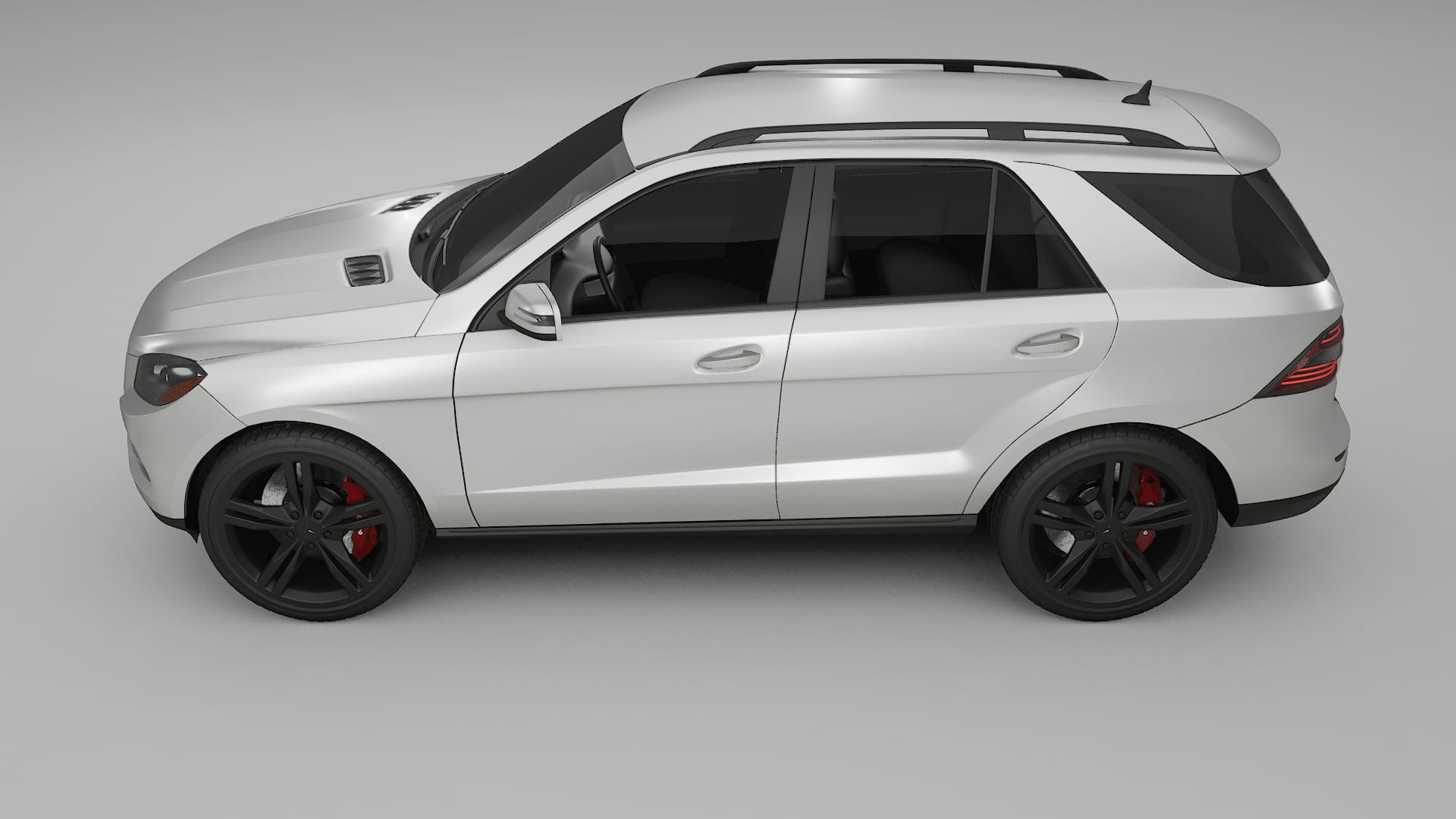 Mercedes M-class W166 TPU Paint Protection Film | OPAL Color Change PPF Full Pre-Cut Kit