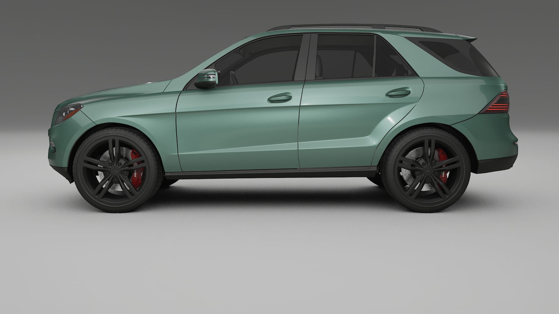 Mercedes M-class W166 TPU Paint Protection Film | EVERGREEN Color Change PPF Full Pre-Cut Kit