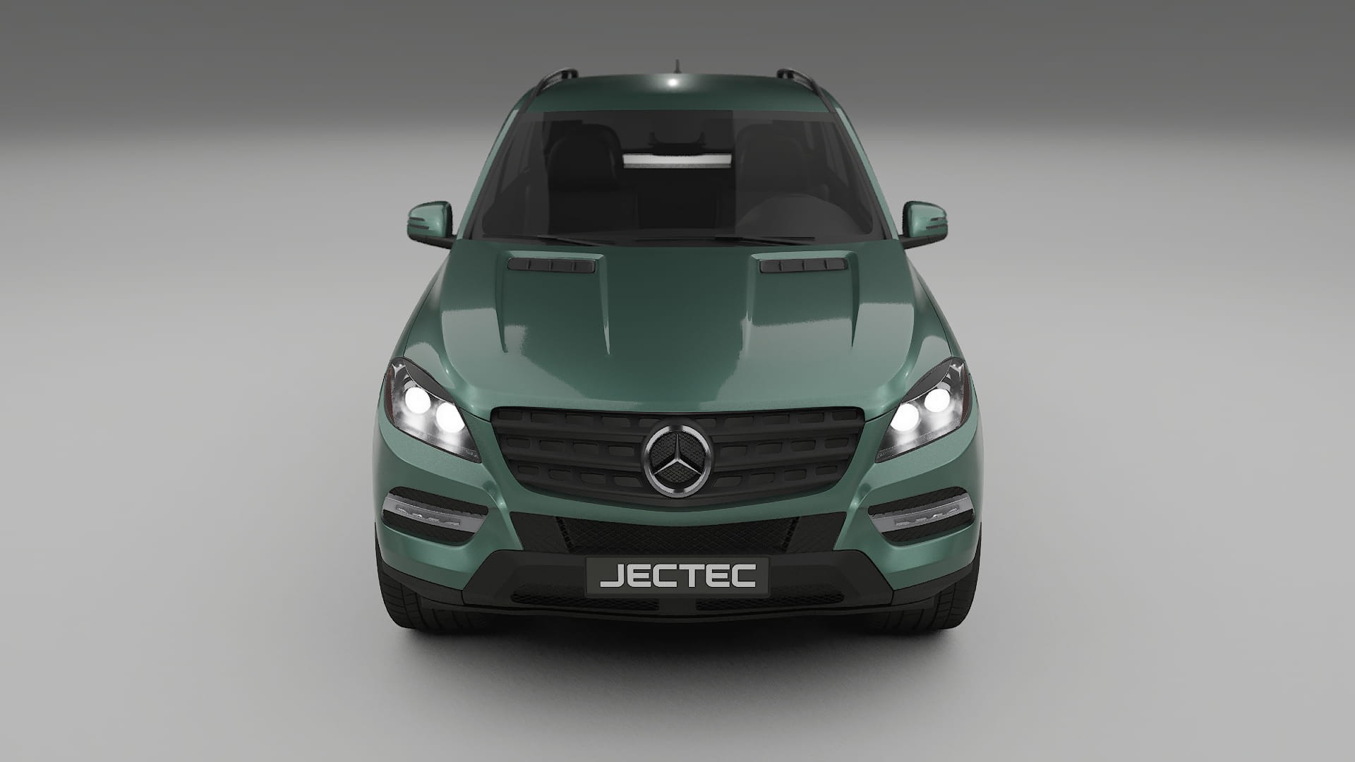 Mercedes M-class W166 TPU Paint Protection Film | EVERGREEN Color Change PPF Full Pre-Cut Kit