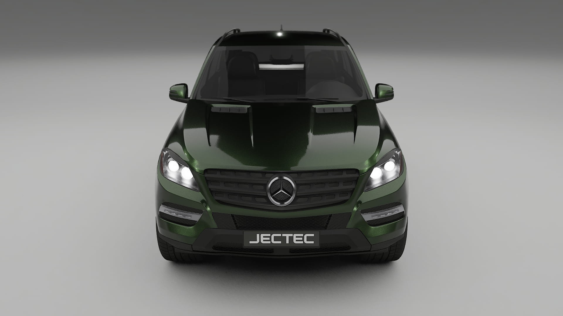 Mercedes M-class W166 TPU Paint Protection Film | LAGOON Color Change PPF Full Pre-Cut Kit