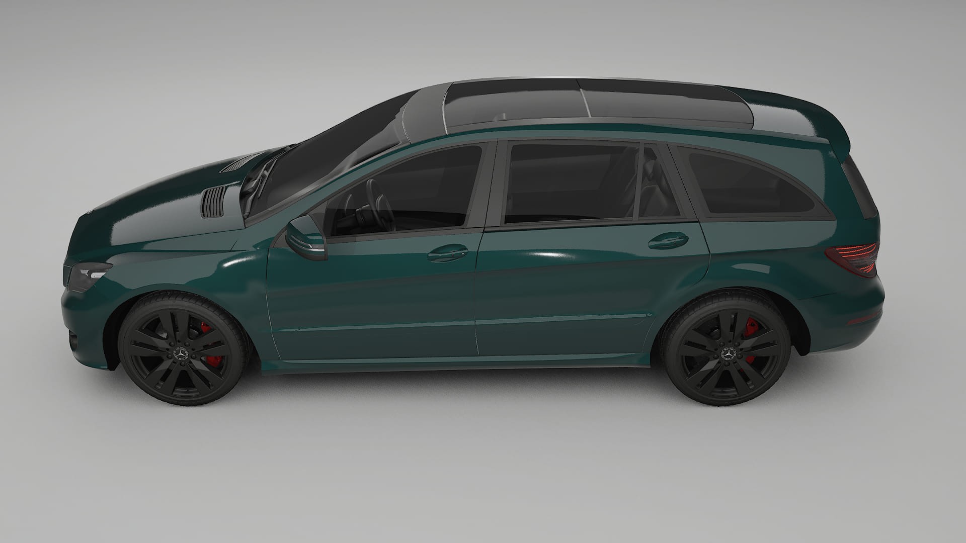 Mercedes R-class W251 facelift LCI TPU Paint Protection Film | INFERNO Color Change PPF Full Pre-Cut Kit