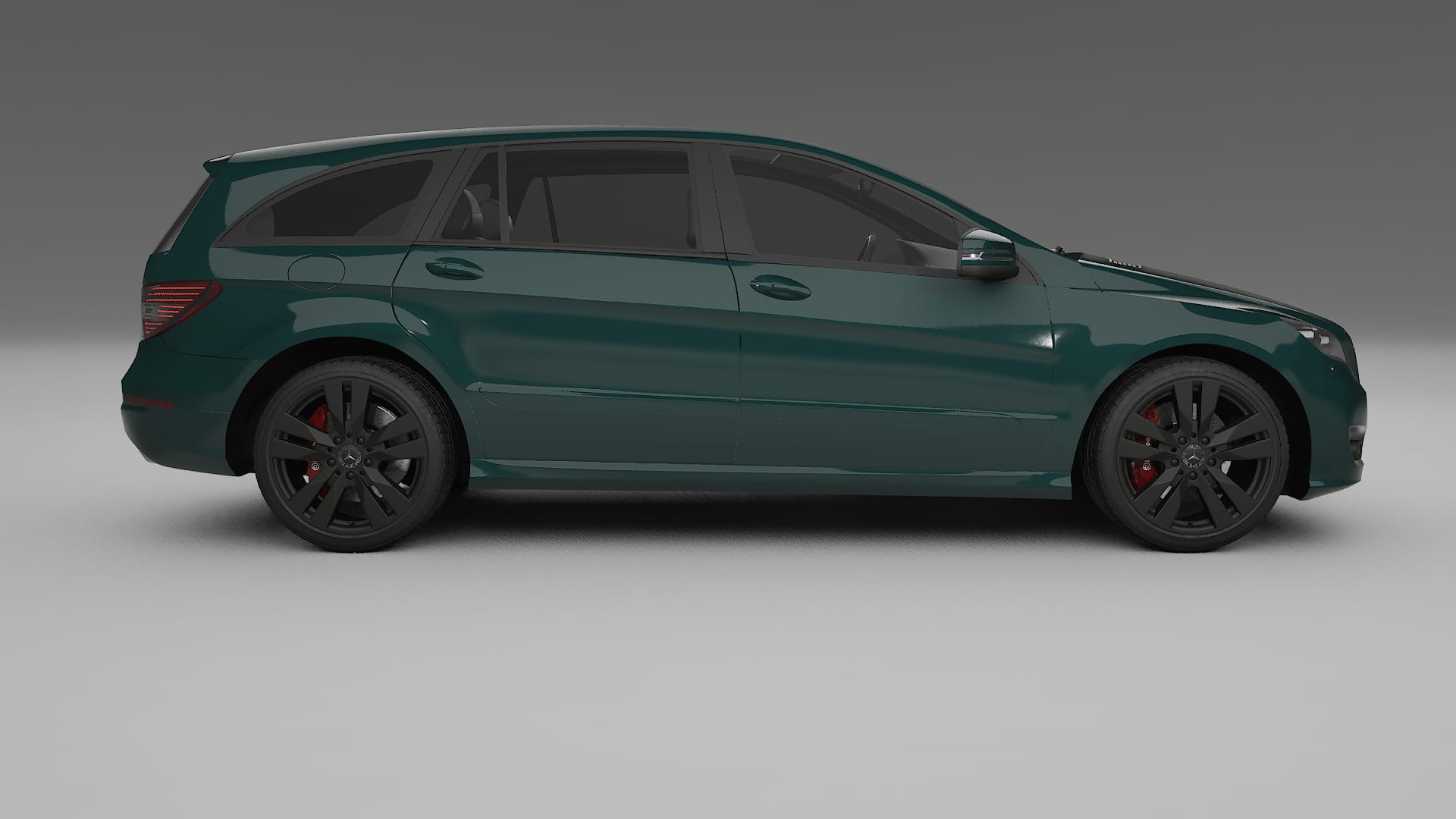 Mercedes R-class W251 facelift LCI TPU Paint Protection Film | INFERNO Color Change PPF Full Pre-Cut Kit