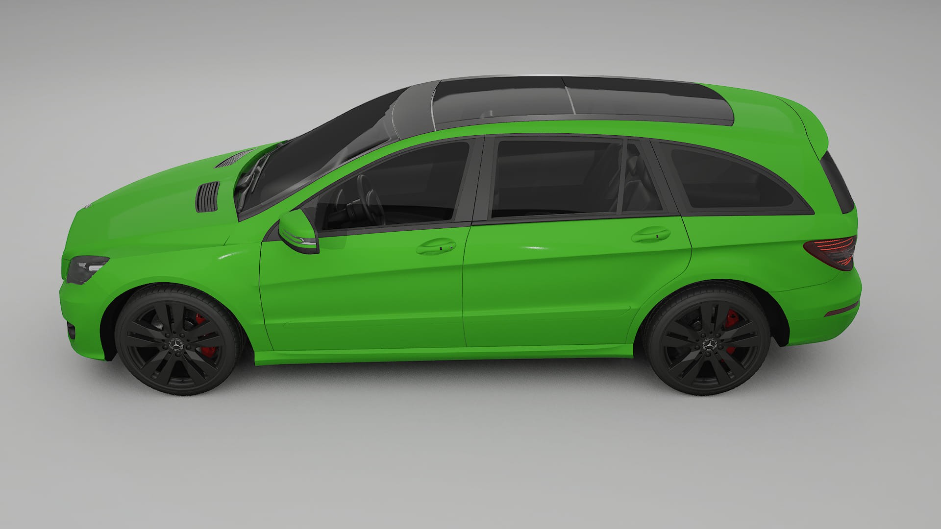 Mercedes R-class W251 facelift LCI TPU Paint Protection Film | VENOM Color Change PPF Full Pre-Cut Kit