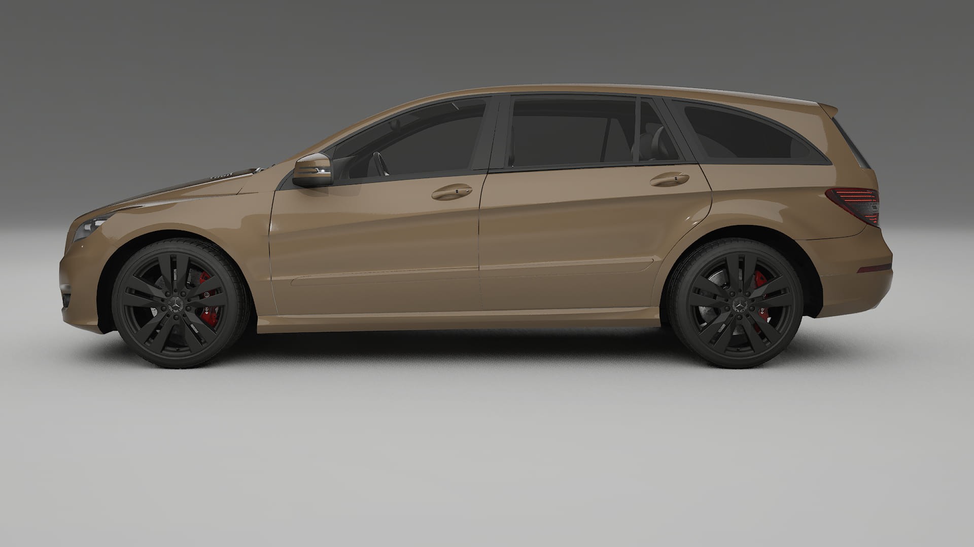 Mercedes R-class W251 facelift LCI TPU Paint Protection Film | SAHARA Color Change PPF Full Pre-Cut Kit