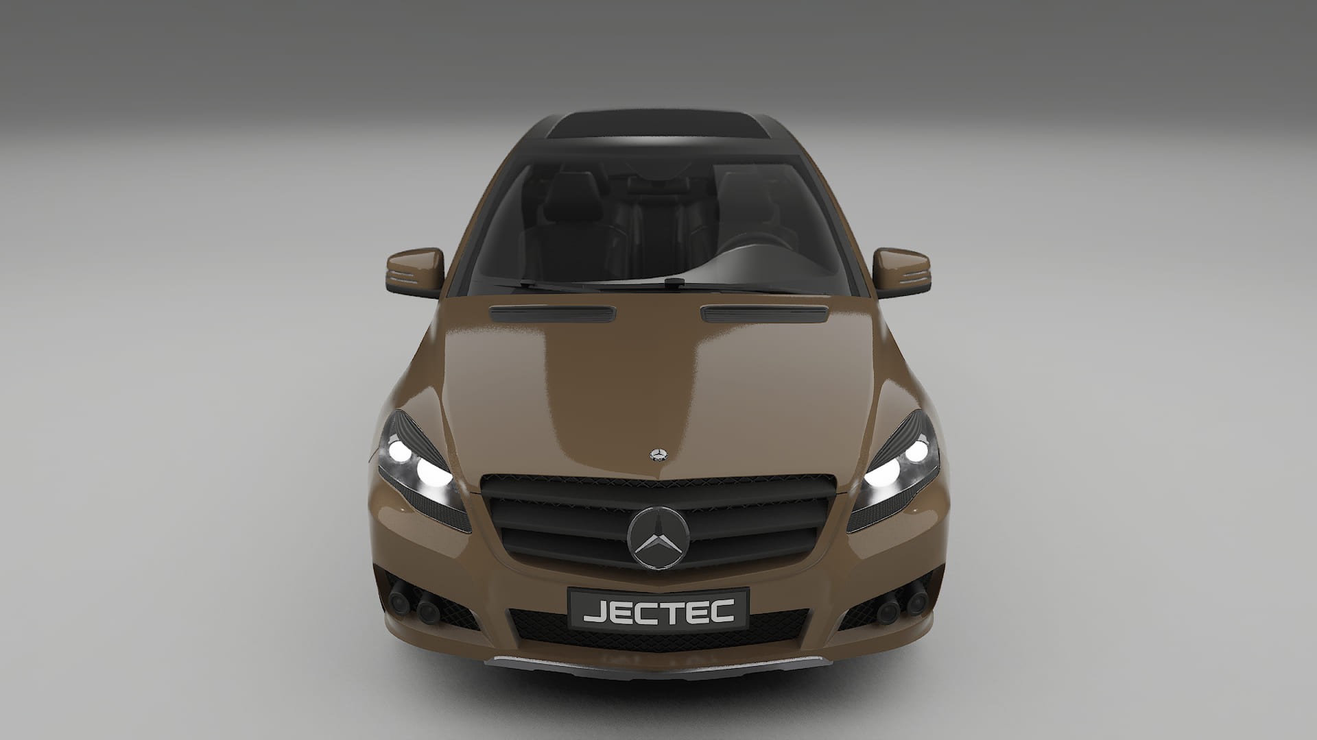 Mercedes R-class W251 facelift LCI TPU Paint Protection Film | SAHARA Color Change PPF Full Pre-Cut Kit