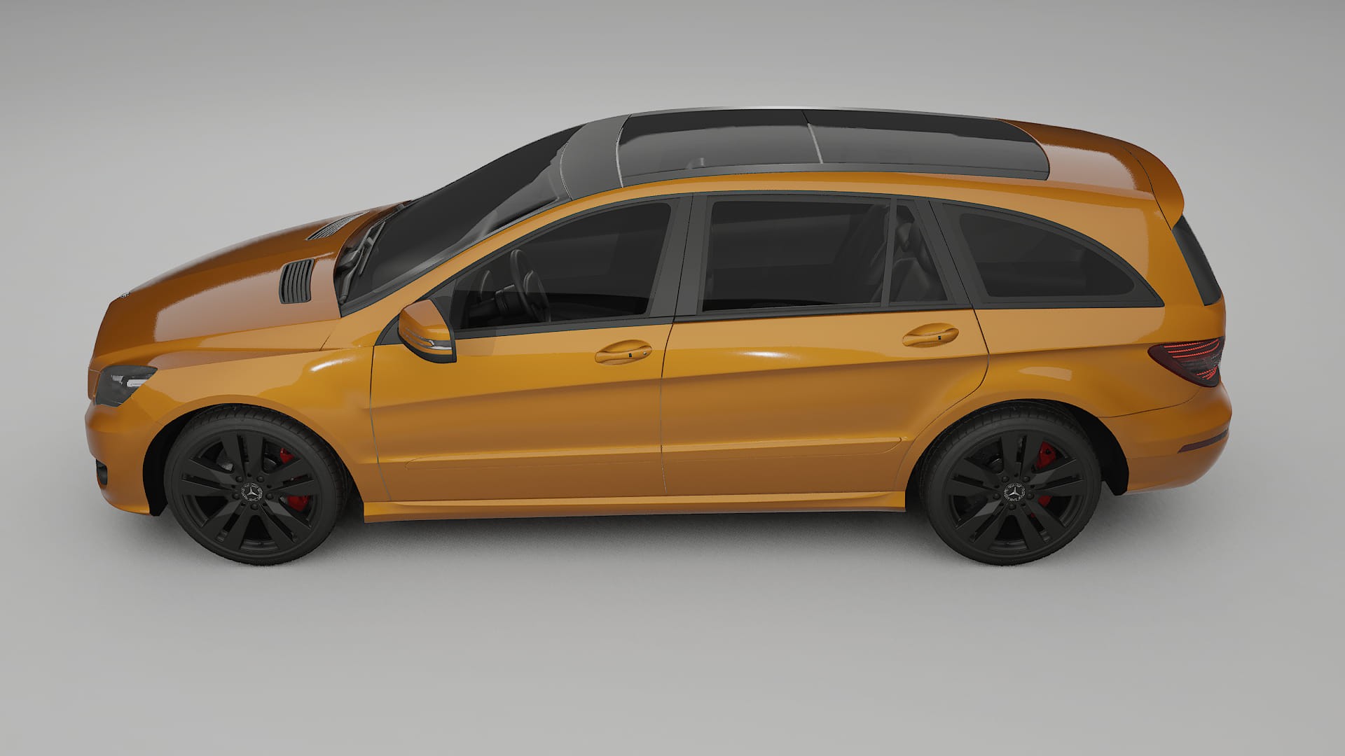 Mercedes R-class W251 facelift LCI TPU Paint Protection Film | DAISY Color Change PPF Full Pre-Cut Kit