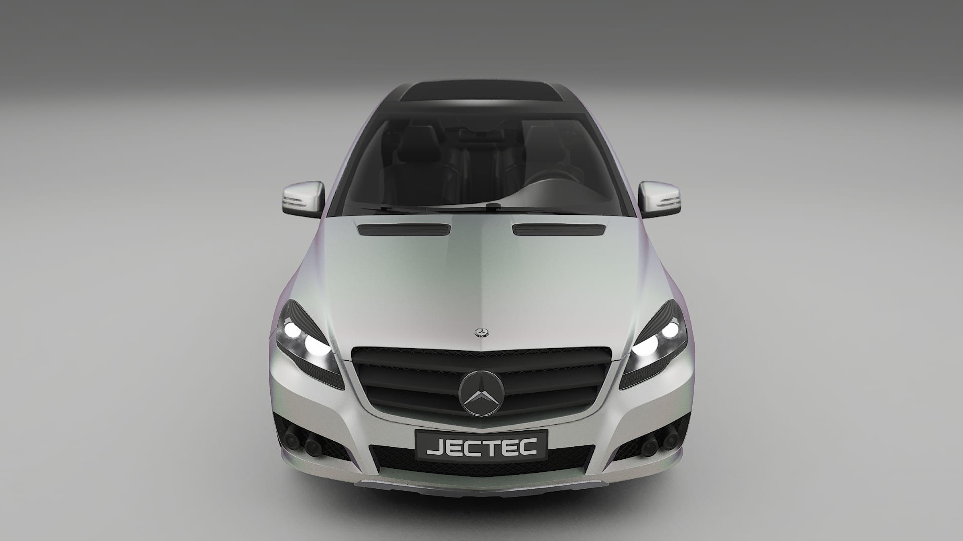 Mercedes R-class W251 facelift LCI TPU Paint Protection Film | NEBULA Color Change PPF Full Pre-Cut Kit