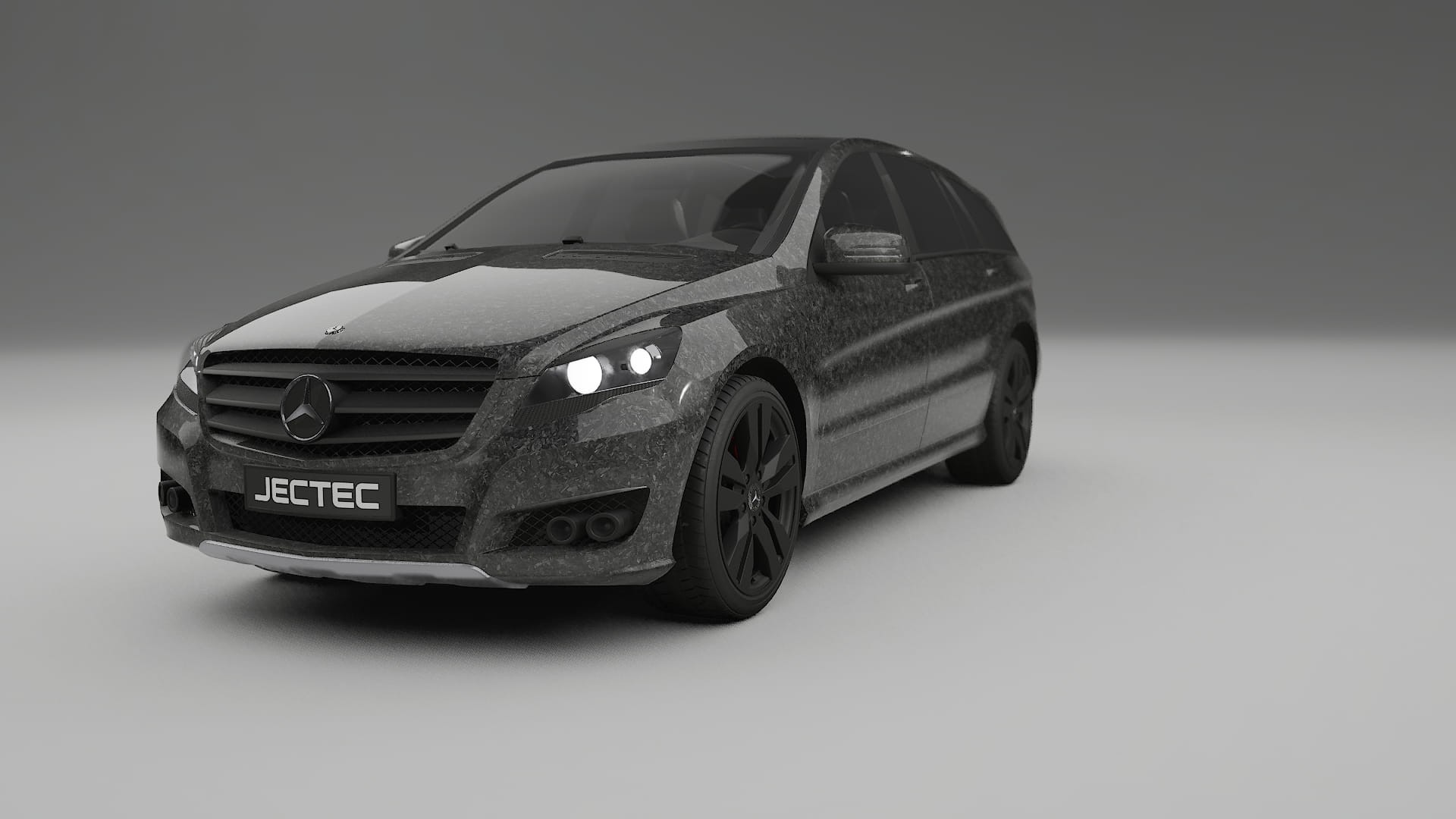 Mercedes R-class W251 facelift LCI TPU Paint Protection Film | FORGED S Color Change PPF Full Pre-Cut Kit