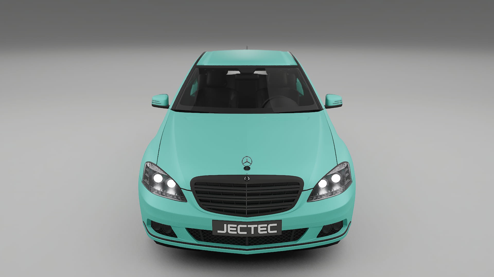 Mercedes S-class W221 facelift LCI TPU Paint Protection Film | FROST Color Change PPF Full Pre-Cut Kit