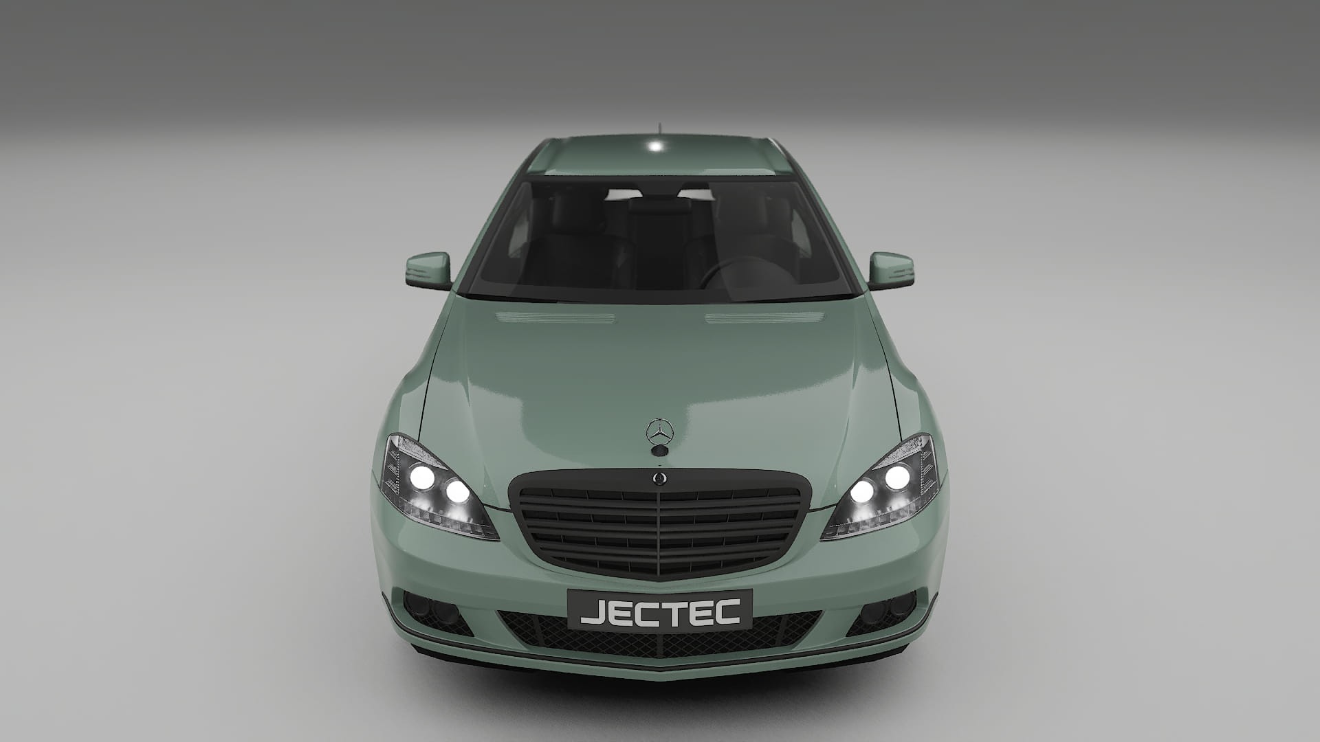 Mercedes S-class W221 facelift LCI TPU Paint Protection Film | CINDER Color Change PPF Full Pre-Cut Kit