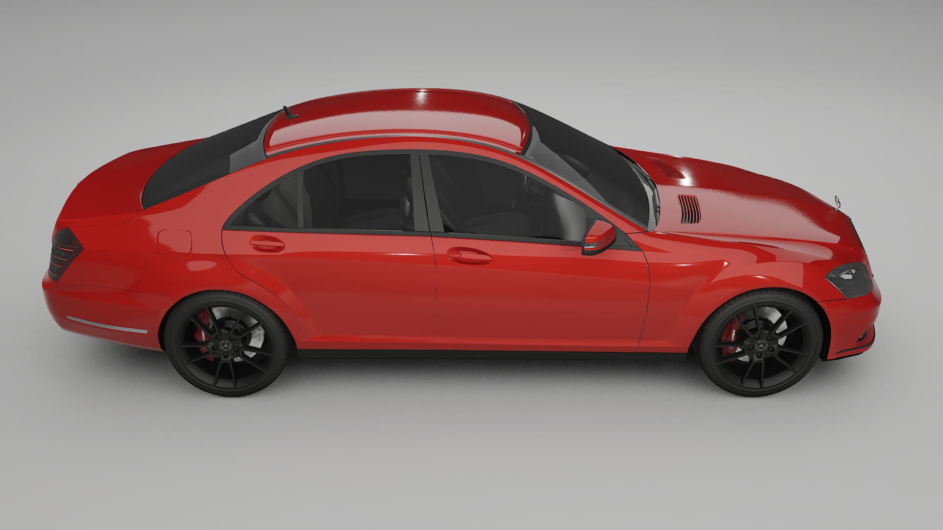 Mercedes S-class W221 facelift LCI TPU Paint Protection Film | BLAZE Color Change PPF Full Pre-Cut Kit