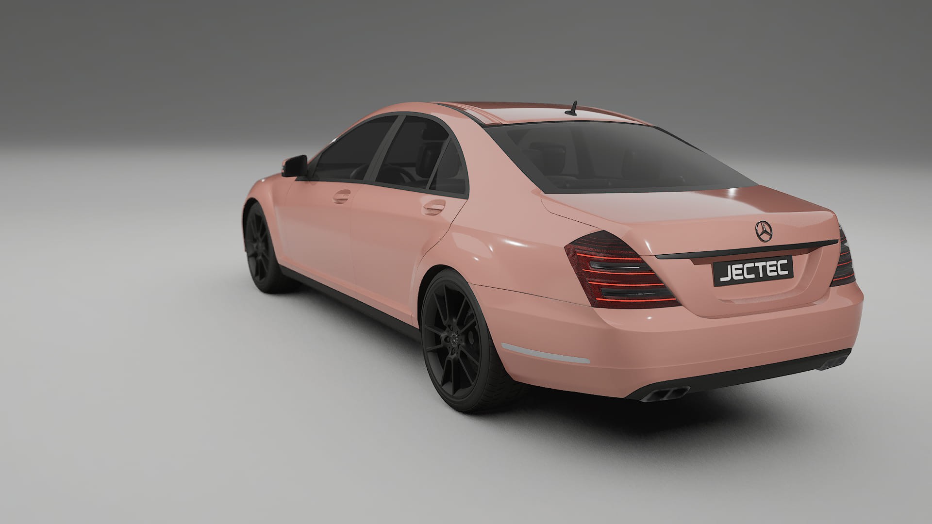 Mercedes S-class W221 facelift LCI TPU Paint Protection Film | BLUSH Color Change PPF Full Pre-Cut Kit