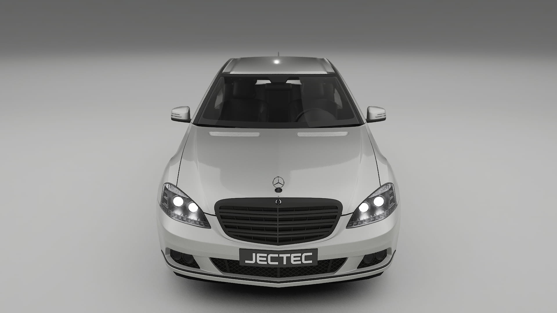 Mercedes S-class W221 facelift LCI TPU Paint Protection Film | PEARL Color Change PPF Full Pre-Cut Kit