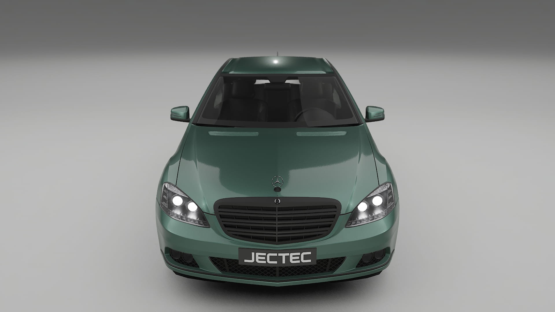 Mercedes S-class W221 facelift LCI TPU Paint Protection Film | EVERGREEN Color Change PPF Full Pre-Cut Kit