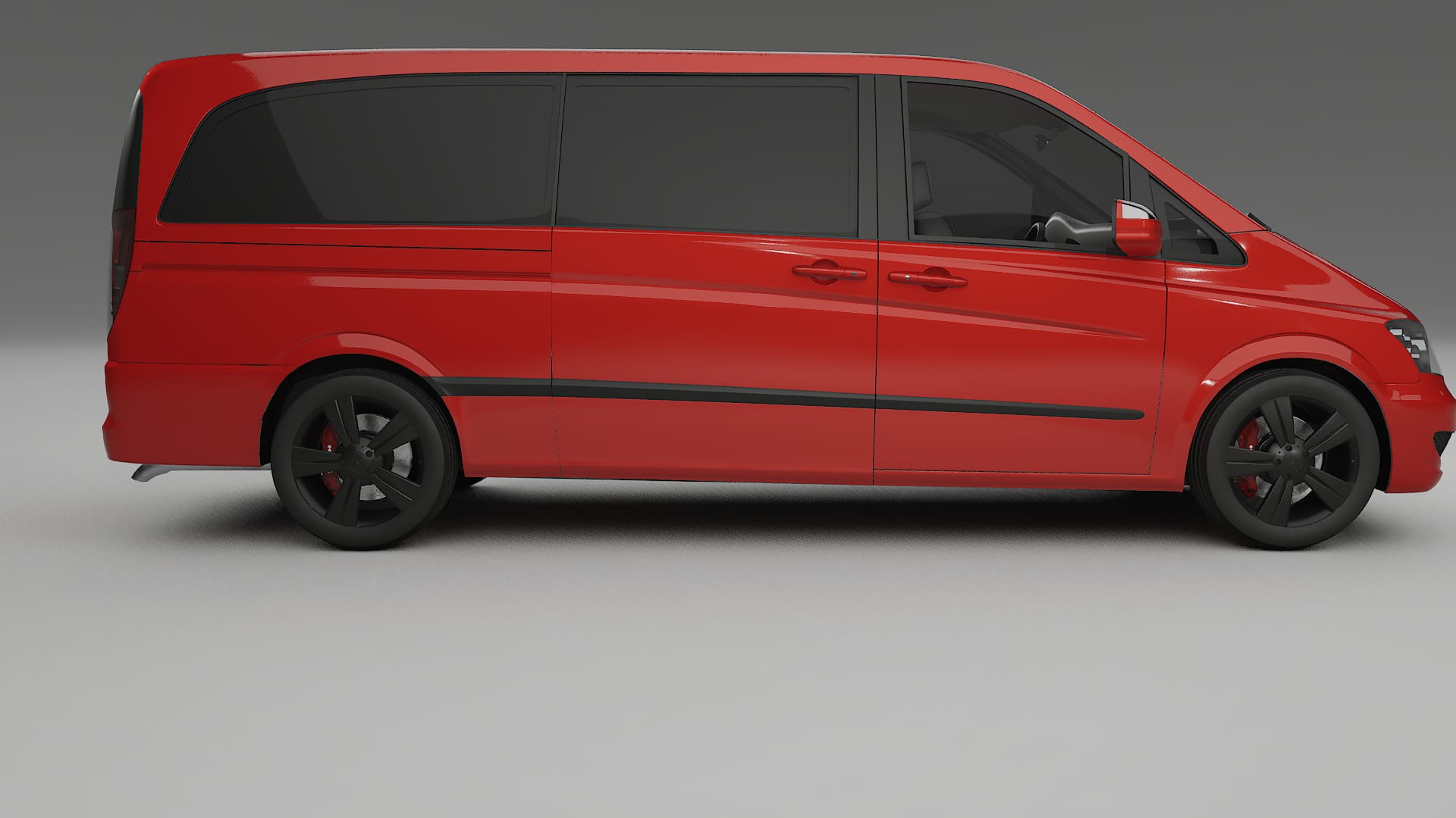 Mercedes Viano Extralong W439 Facelift LCI TPU Paint Protection Film | BLAZE Color Change PPF Full Pre-Cut Kit
