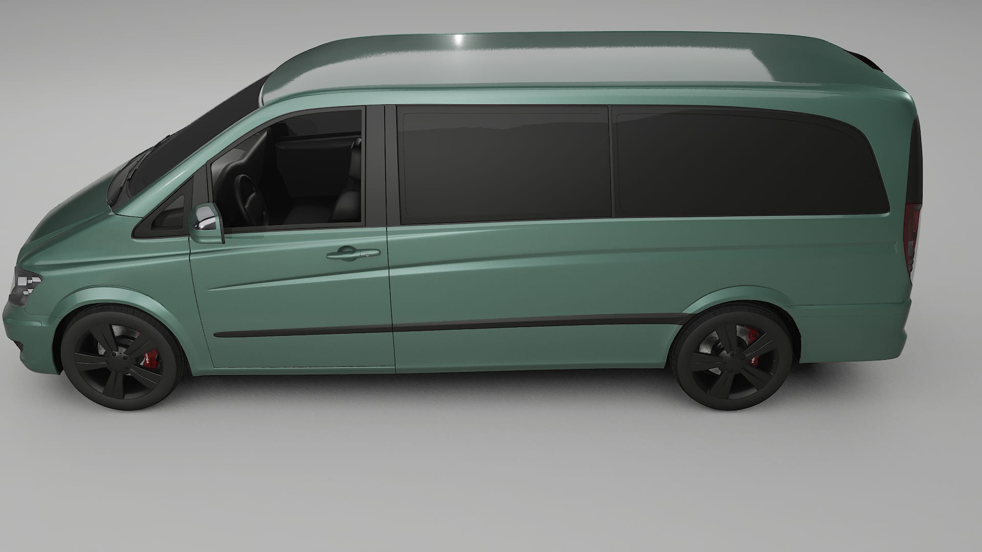 Mercedes Viano Extralong W439 Facelift LCI TPU Paint Protection Film | EVERGREEN Color Change PPF Full Pre-Cut Kit