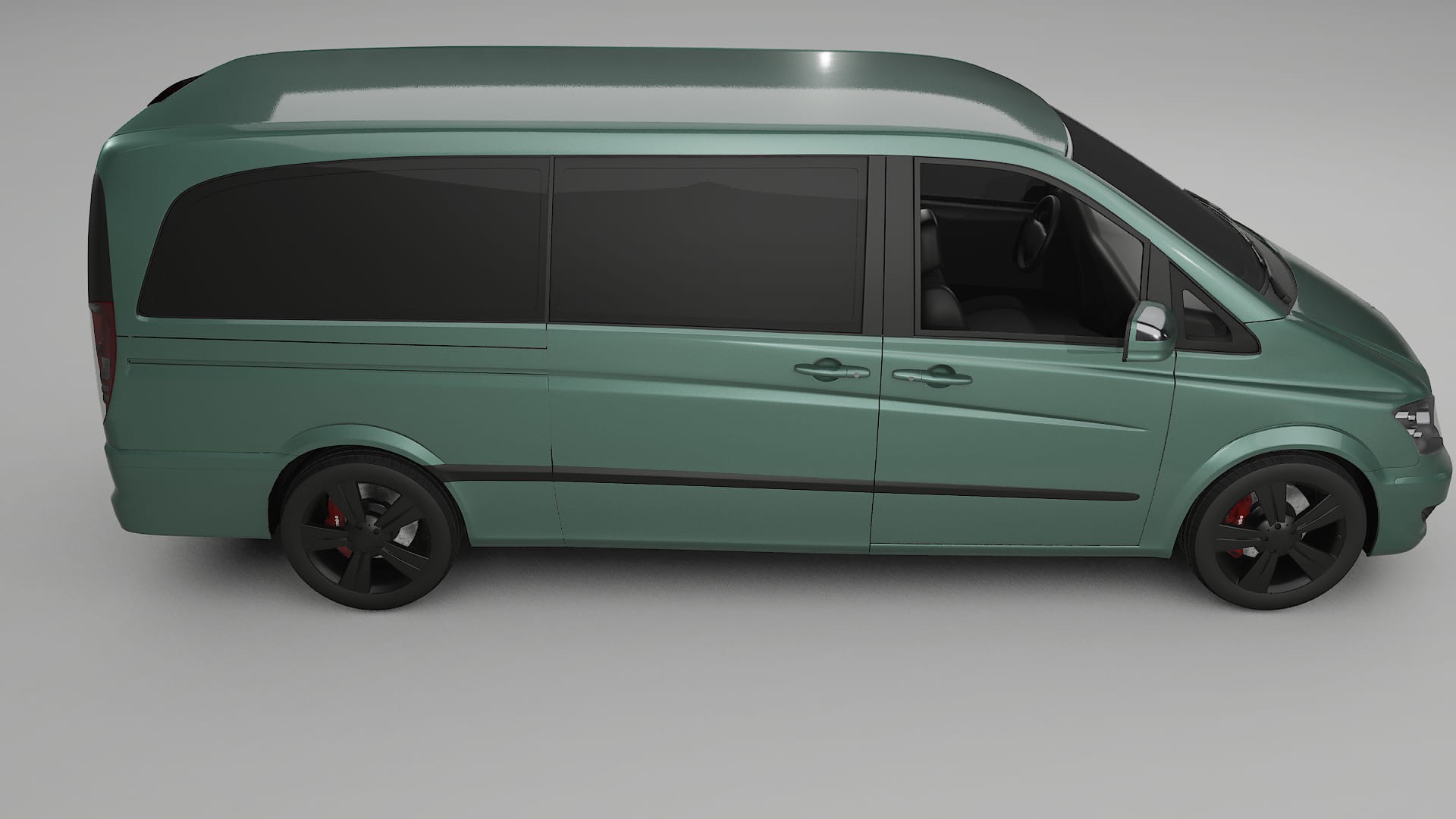 Mercedes Viano Extralong W439 Facelift LCI TPU Paint Protection Film | EVERGREEN Color Change PPF Full Pre-Cut Kit