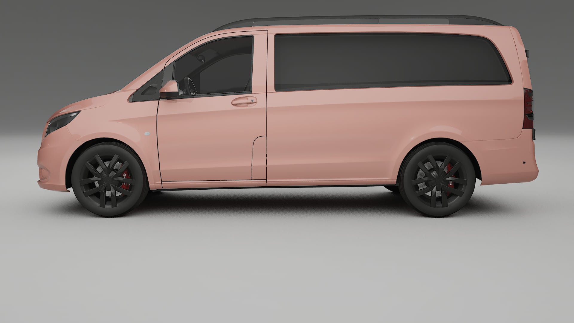 Mercedes Vito-Short W447 prefacelift pre-LCI TPU Paint Protection Film | BLUSH Color Change PPF Full Pre-Cut Kit