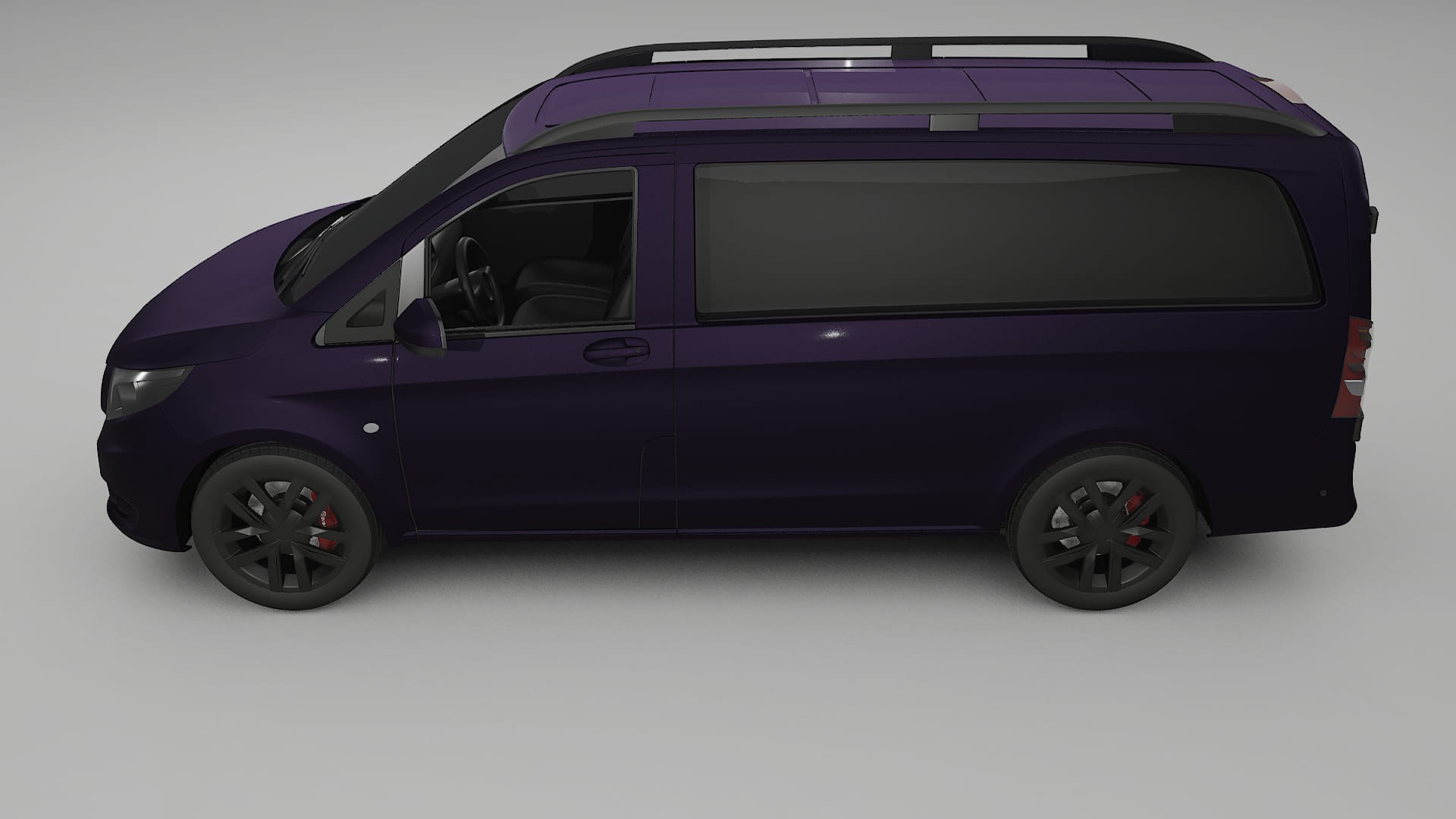 Mercedes Vito-Short W447 prefacelift pre-LCI TPU Paint Protection Film | VIOLET Color Change PPF Full Pre-Cut Kit