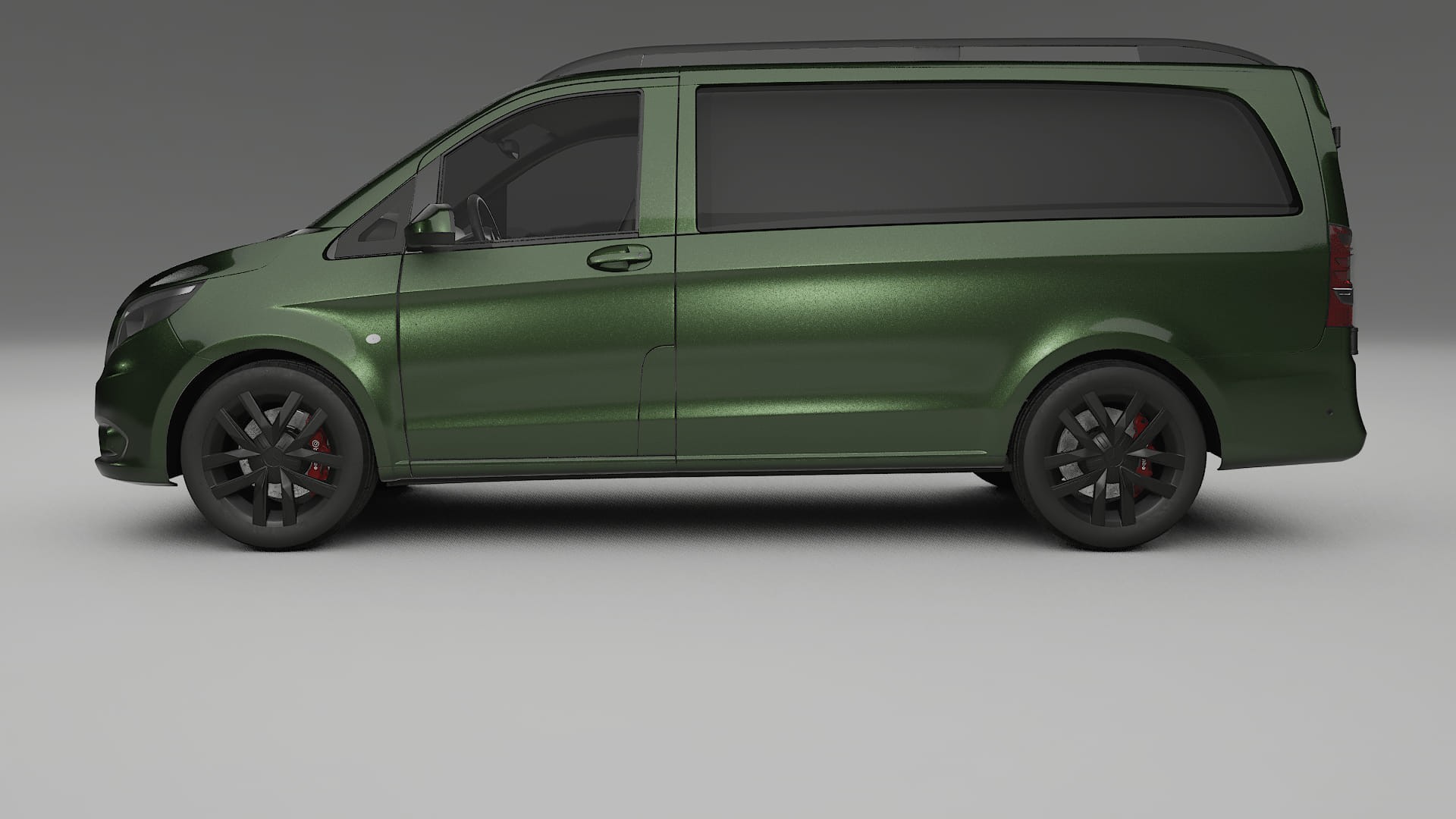 Mercedes Vito-Short W447 prefacelift pre-LCI TPU Paint Protection Film | LAGOON Color Change PPF Full Pre-Cut Kit