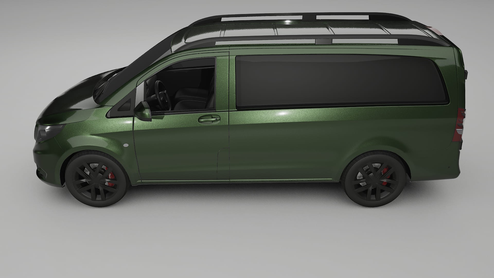 Mercedes Vito-Short W447 prefacelift pre-LCI TPU Paint Protection Film | LAGOON Color Change PPF Full Pre-Cut Kit