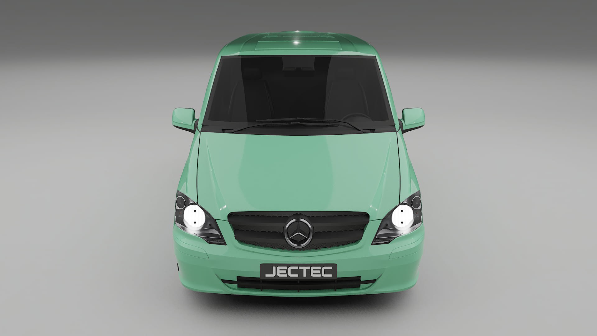 Mercedes Vito Short W639 facelift LCI TPU Paint Protection Film | DUSTY Color Change PPF Full Pre-Cut Kit