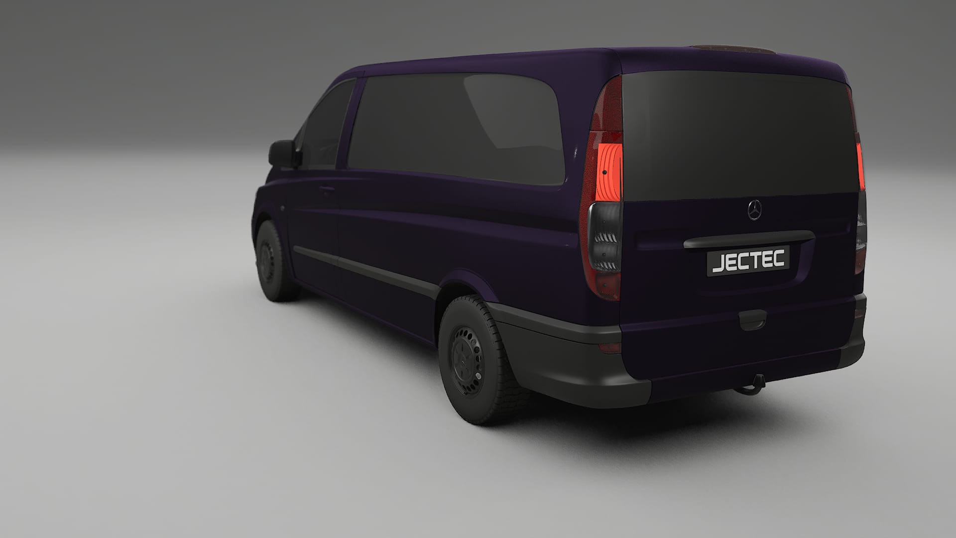 Mercedes Vito Short W639 facelift LCI TPU Paint Protection Film | VIOLET Color Change PPF Full Pre-Cut Kit