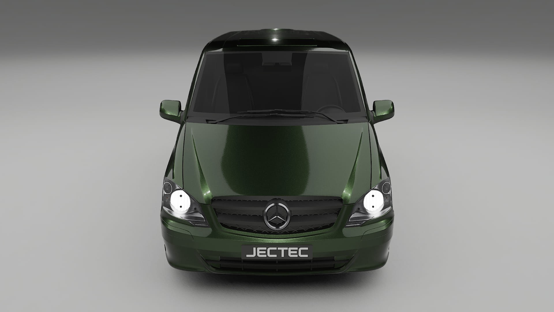 Mercedes Vito Short W639 facelift LCI TPU Paint Protection Film | LAGOON Color Change PPF Full Pre-Cut Kit