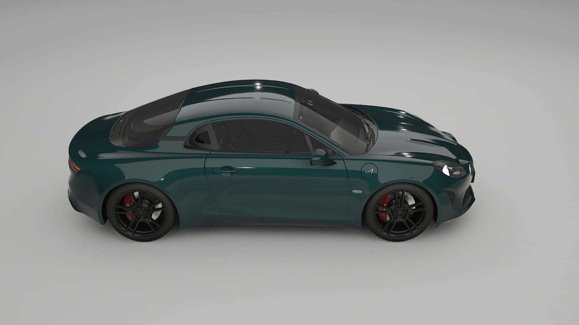 Renault Alpine A110 TPU Paint Protection Film | INFERNO Color Change PPF Full Pre-Cut Kit