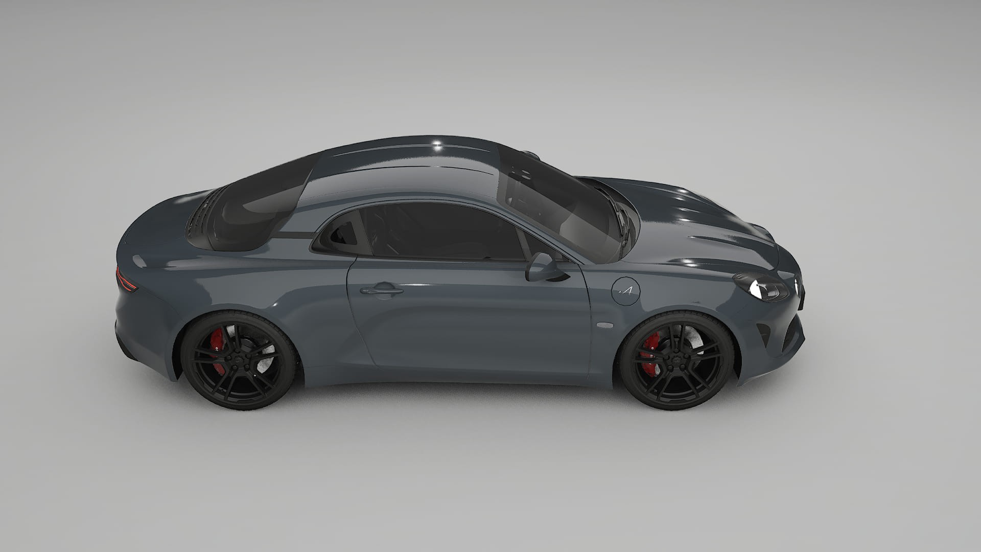 Renault Alpine A110 TPU Paint Protection Film | GRANITE Color Change PPF Full Pre-Cut Kit