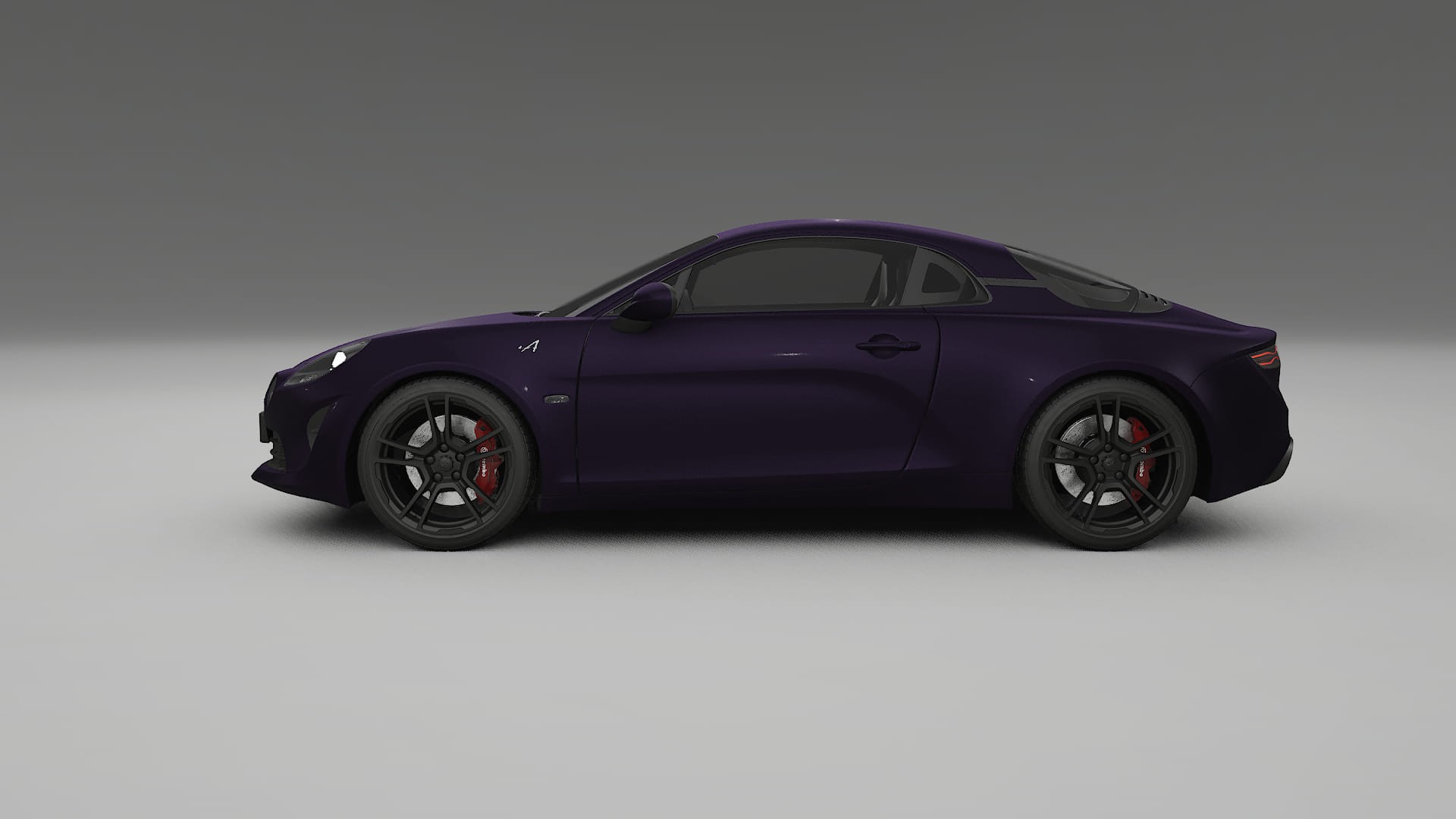 Renault Alpine A110 TPU Paint Protection Film | VIOLET Color Change PPF Full Pre-Cut Kit