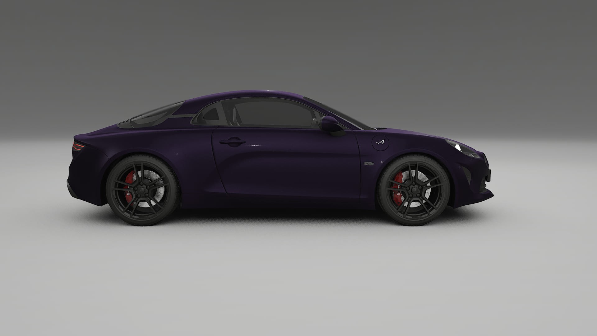 Renault Alpine A110 TPU Paint Protection Film | VIOLET Color Change PPF Full Pre-Cut Kit