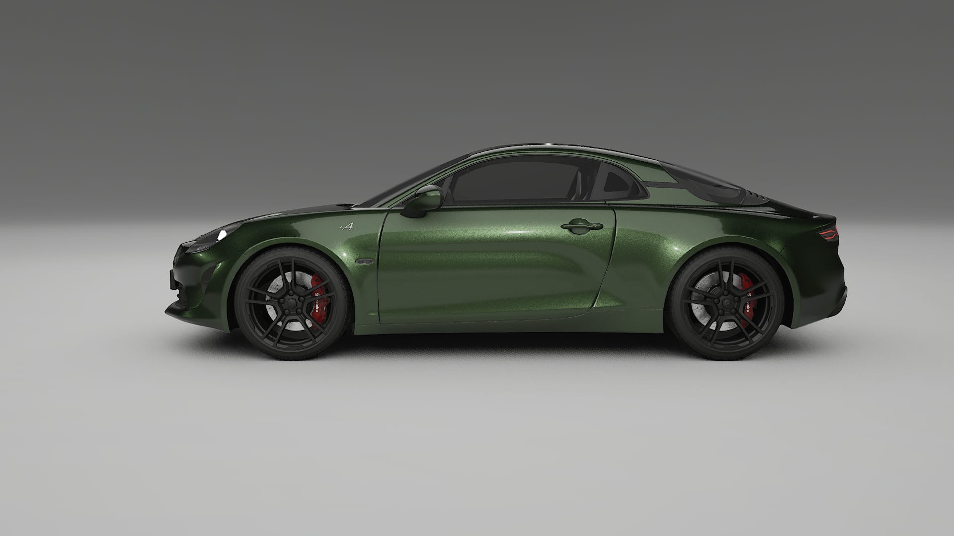 Renault Alpine A110 TPU Paint Protection Film | LAGOON Color Change PPF Full Pre-Cut Kit