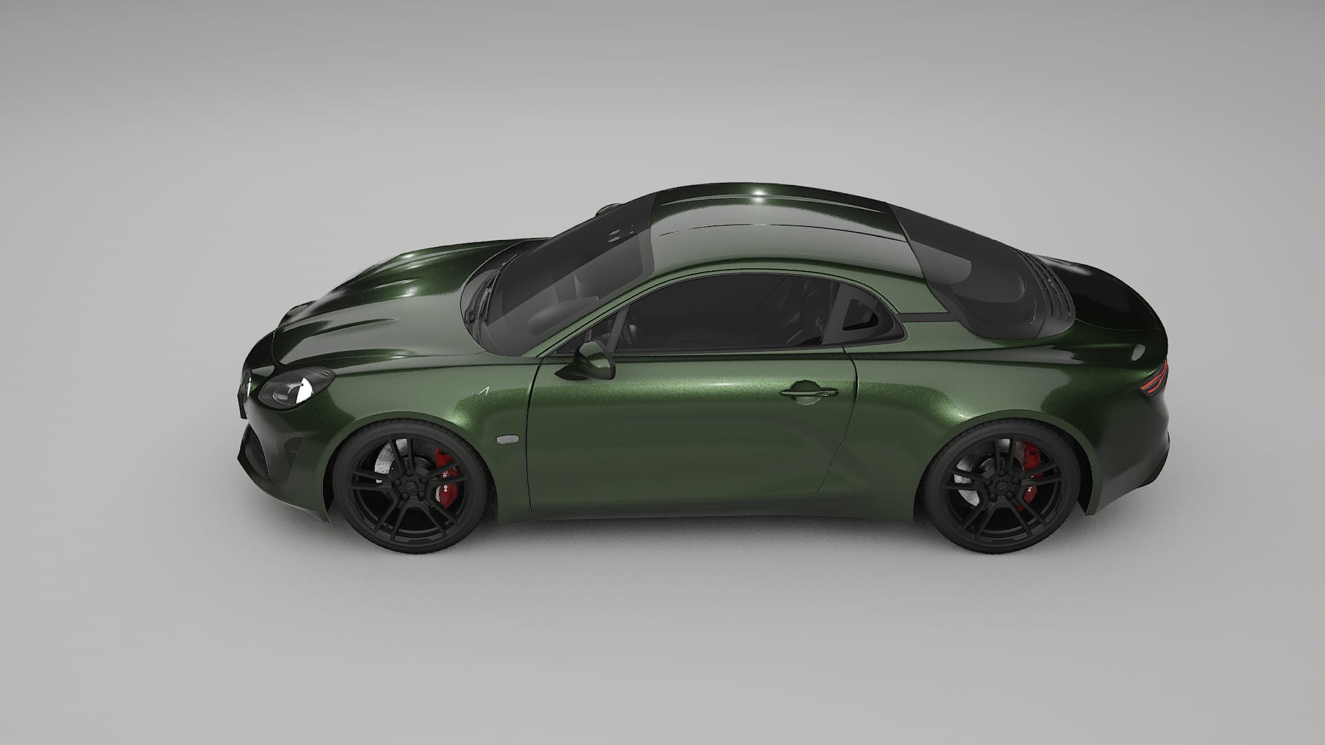 Renault Alpine A110 TPU Paint Protection Film | LAGOON Color Change PPF Full Pre-Cut Kit