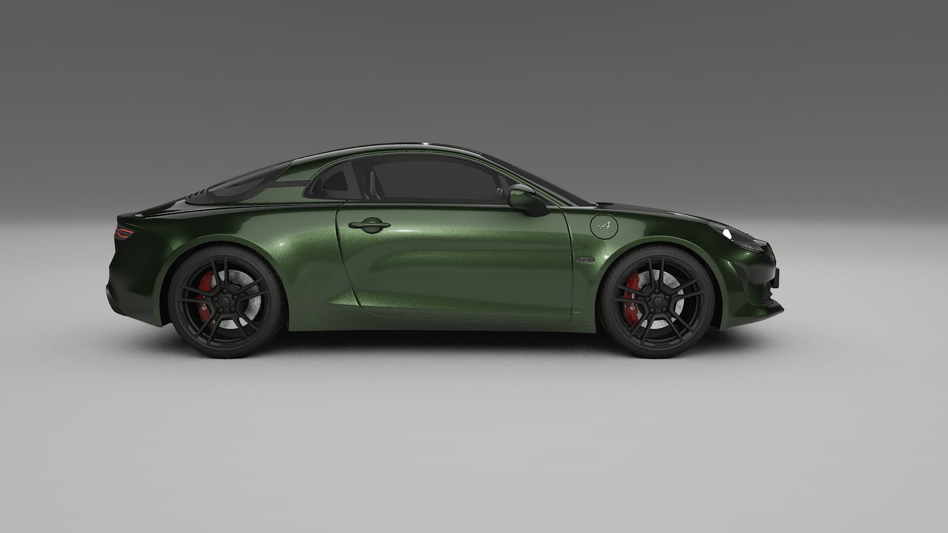 Renault Alpine A110 TPU Paint Protection Film | LAGOON Color Change PPF Full Pre-Cut Kit