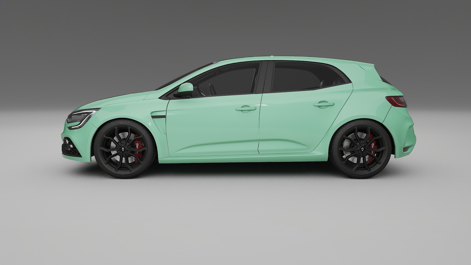 Renault Megane RS IV TPU Paint Protection Film | DUSTY Color Change PPF Full Pre-Cut Kit