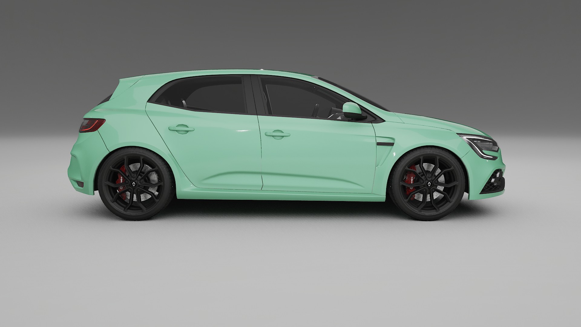 Renault Megane RS IV TPU Paint Protection Film | DUSTY Color Change PPF Full Pre-Cut Kit