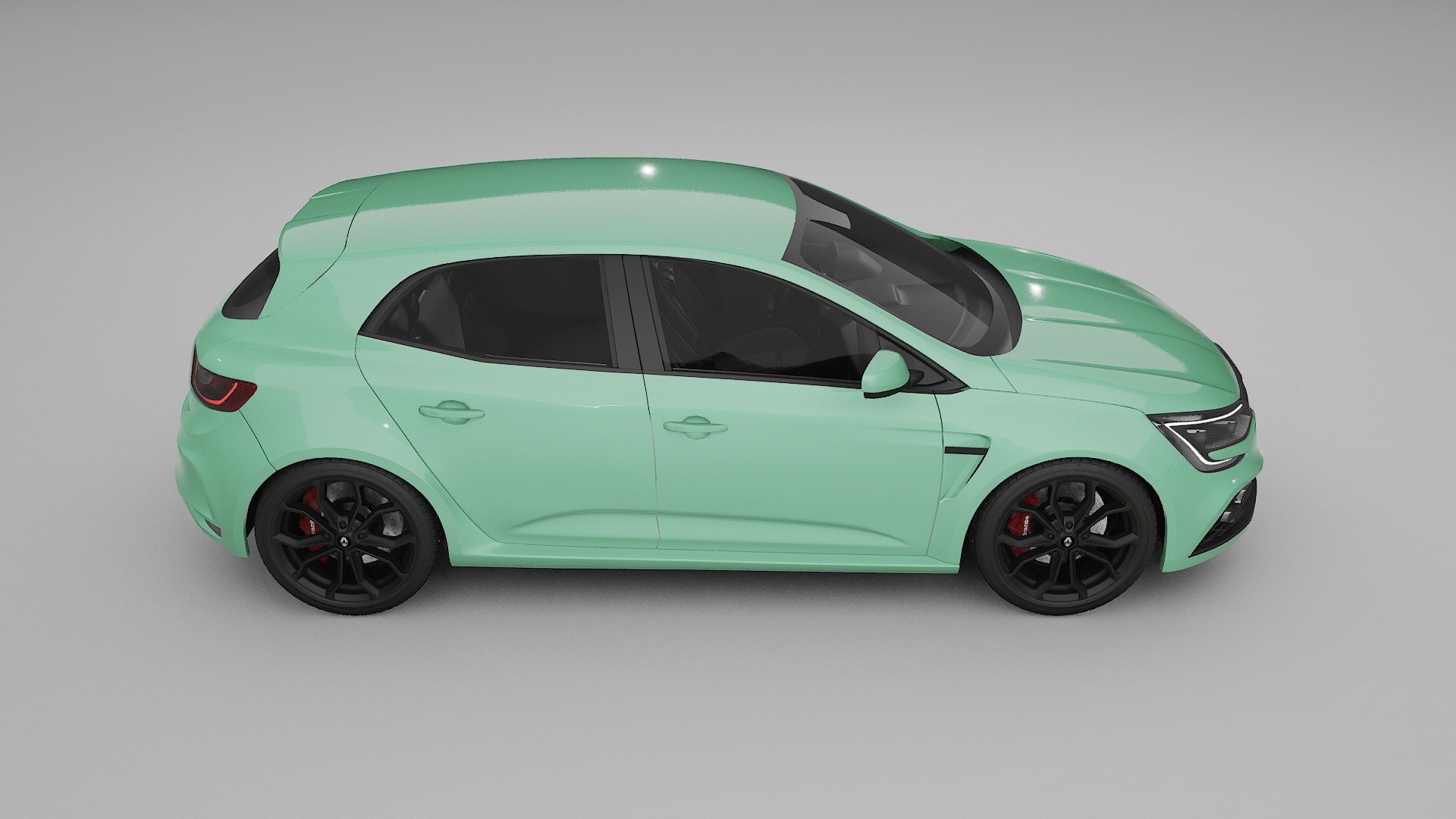 Renault Megane RS IV TPU Paint Protection Film | DUSTY Color Change PPF Full Pre-Cut Kit