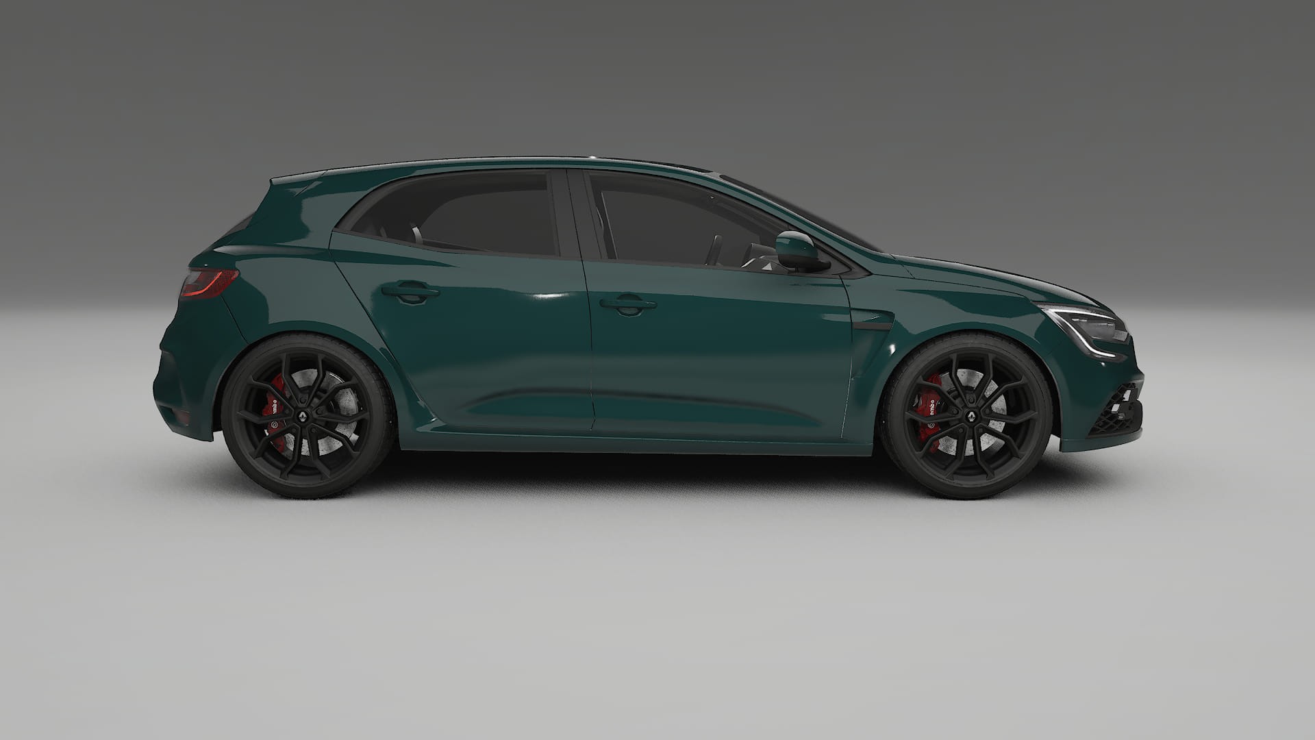 Renault Megane RS IV TPU Paint Protection Film | INFERNO Color Change PPF Full Pre-Cut Kit