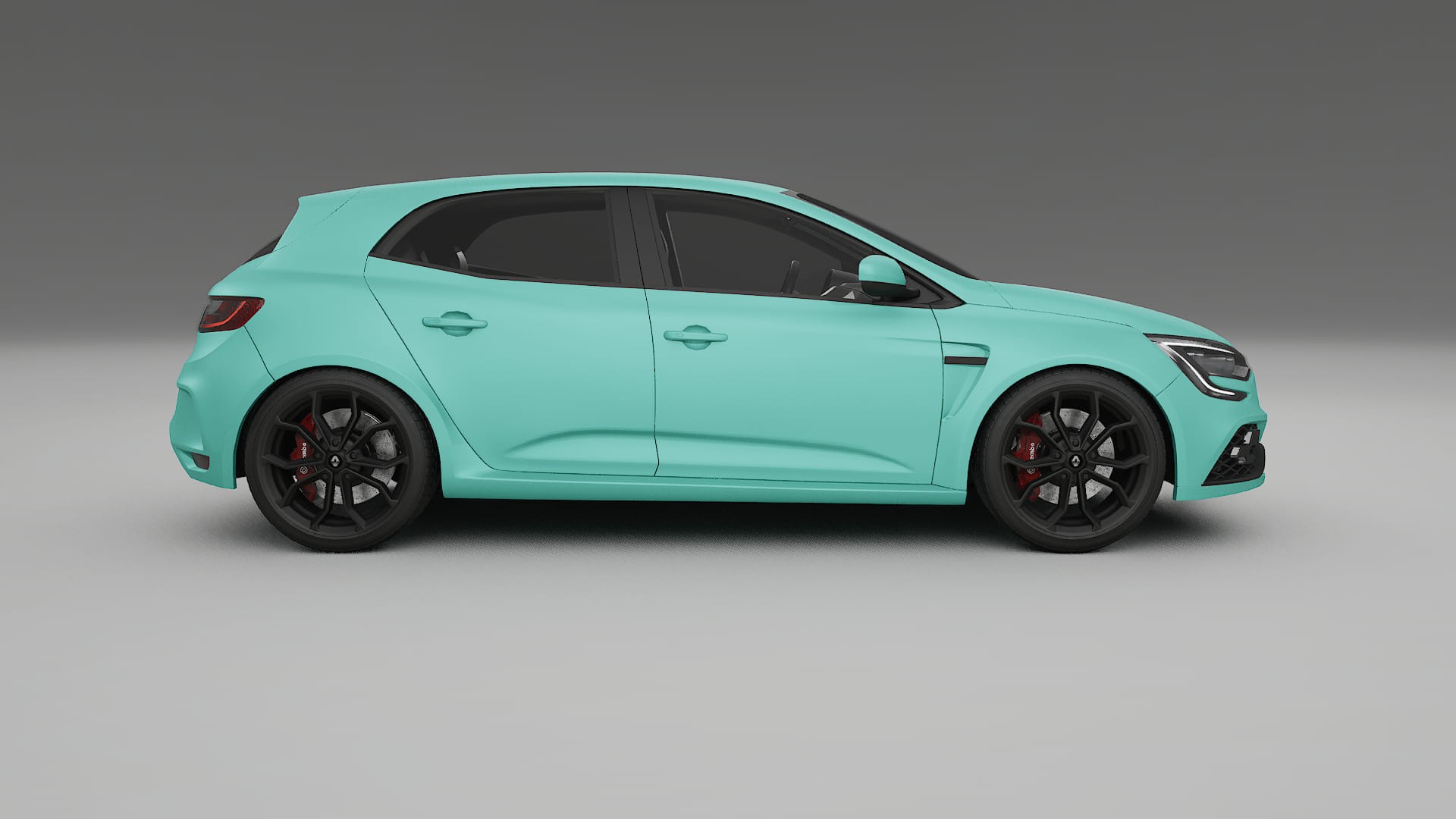 Renault Megane RS IV TPU Paint Protection Film | FROST Color Change PPF Full Pre-Cut Kit