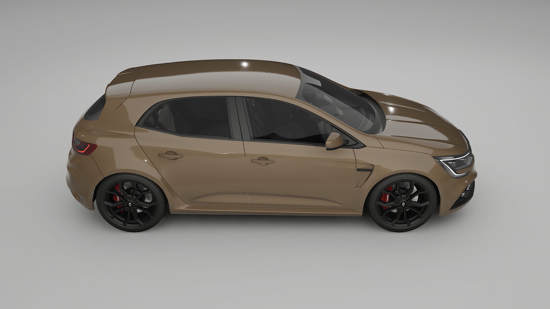 Renault Megane RS IV TPU Paint Protection Film | SAHARA Color Change PPF Full Pre-Cut Kit