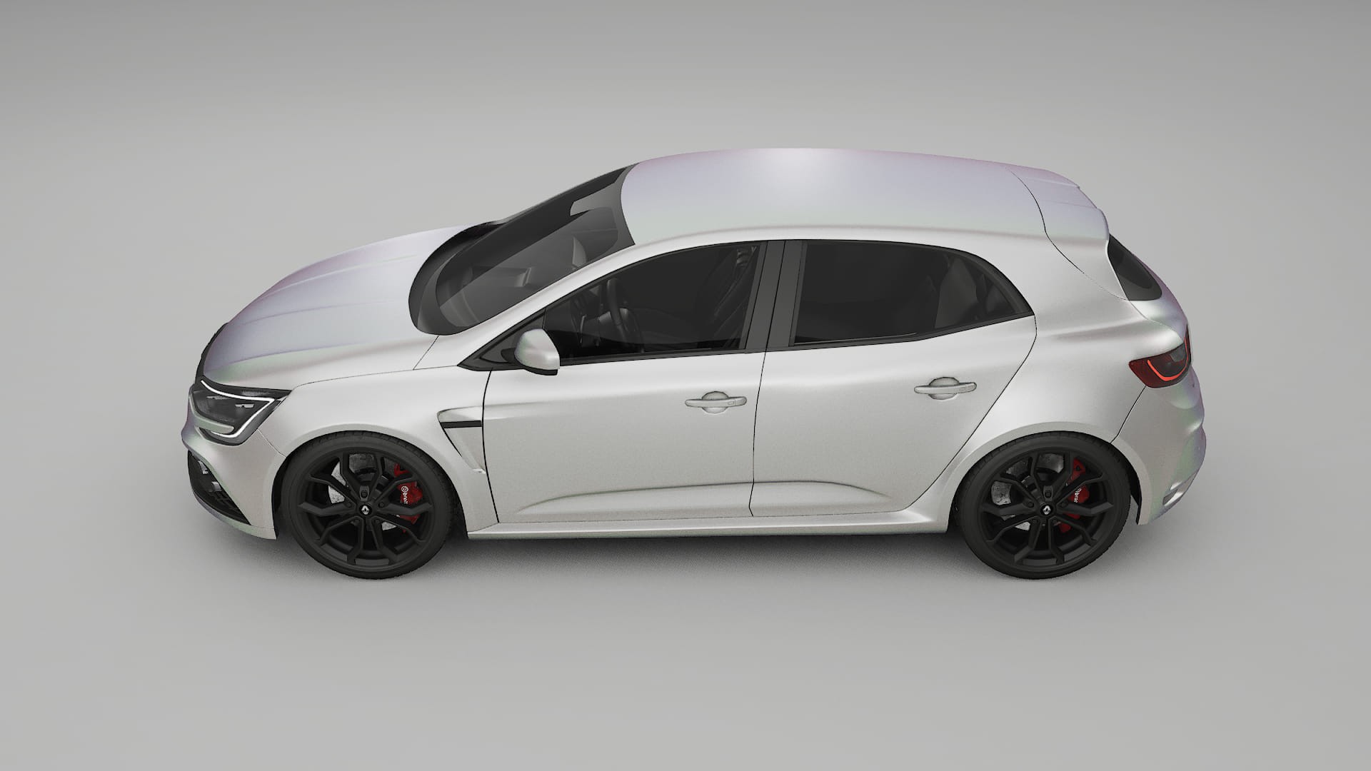 Renault Megane RS IV TPU Paint Protection Film | NEBULA Color Change PPF Full Pre-Cut Kit