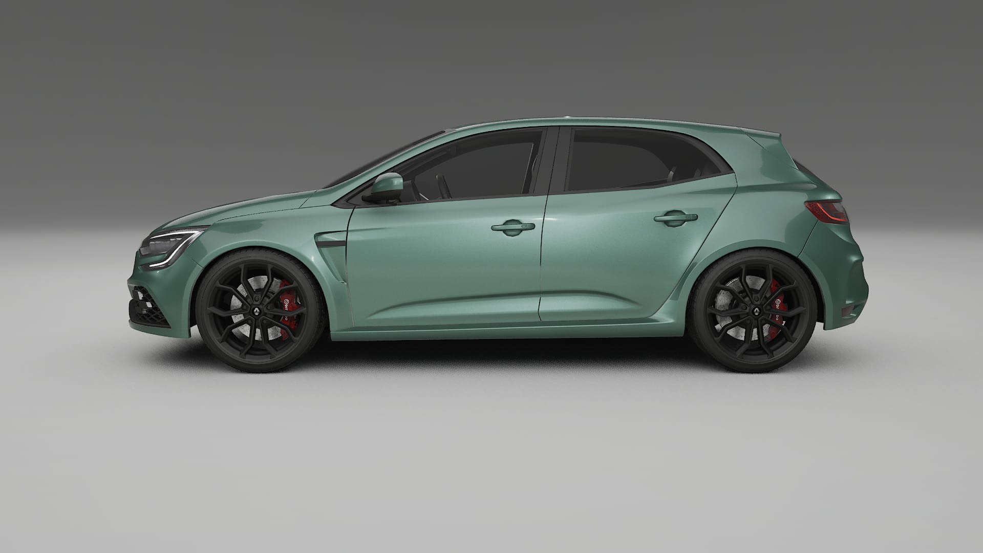 Renault Megane RS IV TPU Paint Protection Film | EVERGREEN Color Change PPF Full Pre-Cut Kit