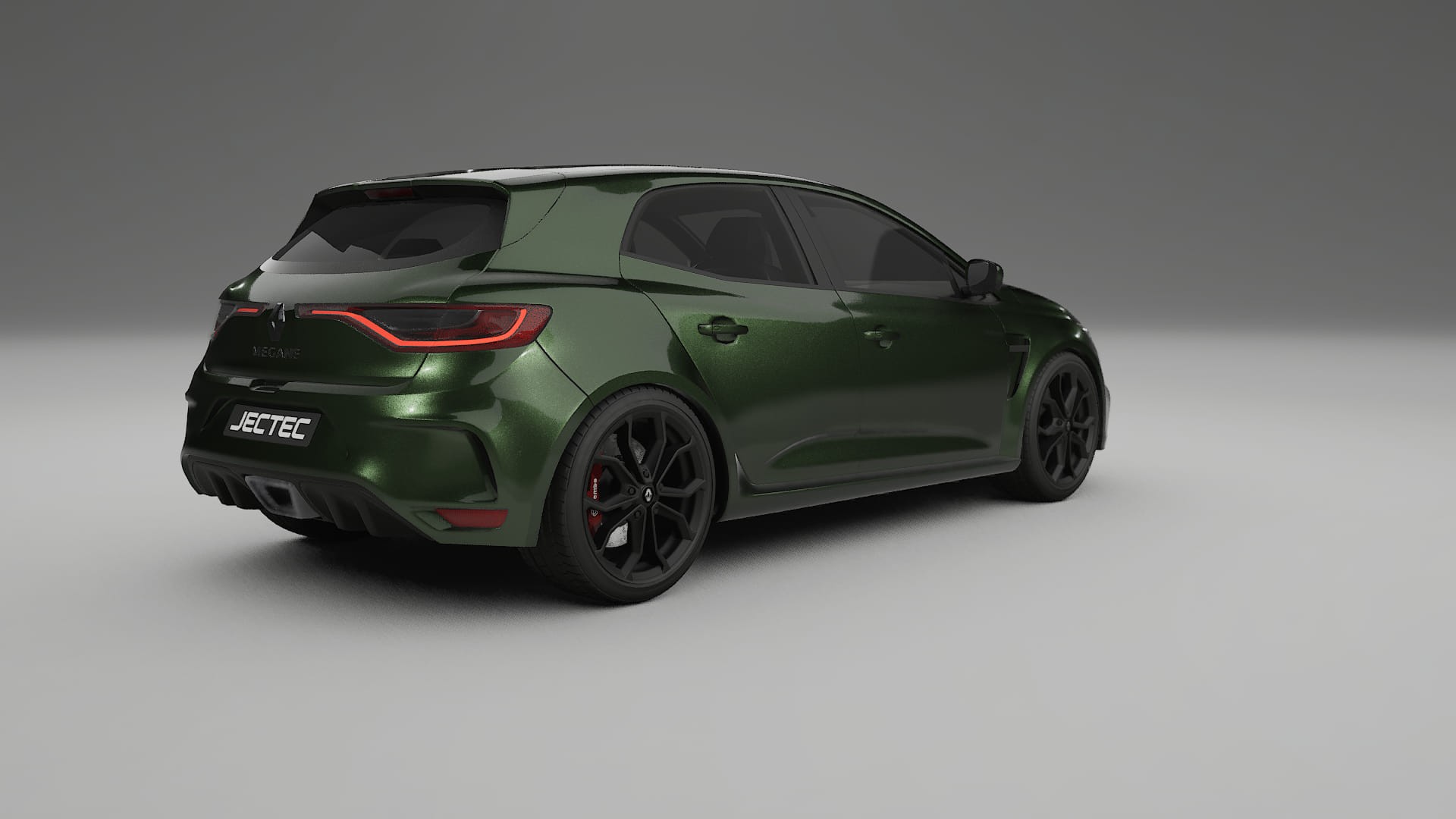 Renault Megane RS IV TPU Paint Protection Film | LAGOON Color Change PPF Full Pre-Cut Kit