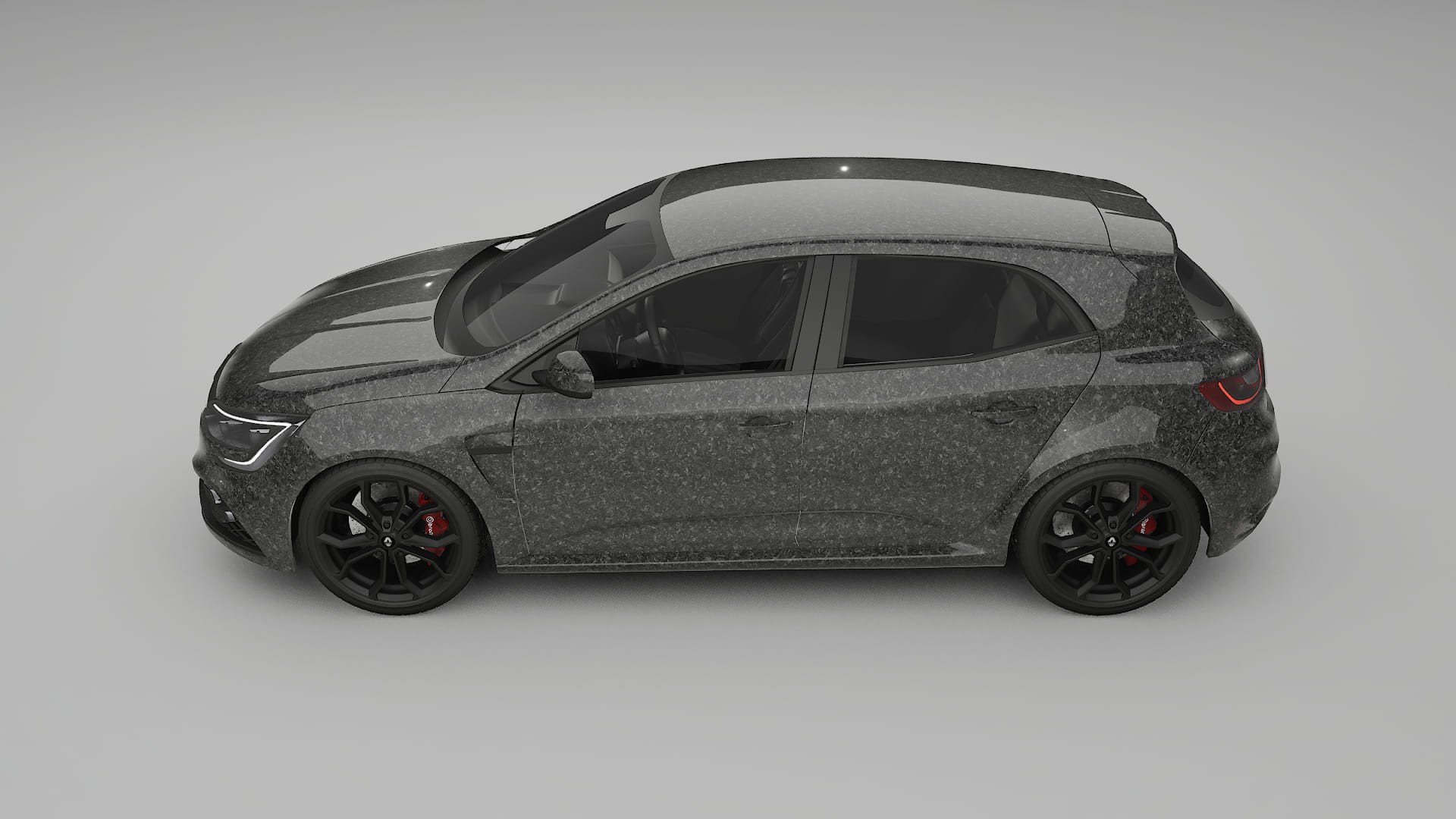 Renault Megane RS IV TPU Paint Protection Film | FORGED S Color Change PPF Full Pre-Cut Kit