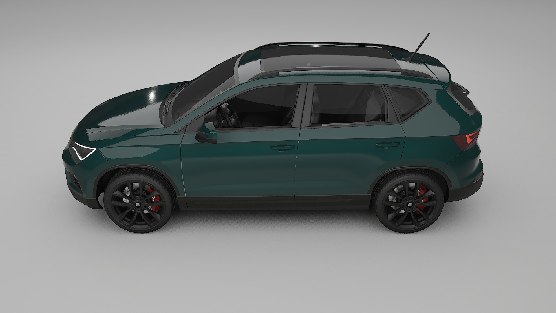 Seat Ateca KH7 TPU Paint Protection Film | INFERNO Color Change PPF Full Pre-Cut Kit