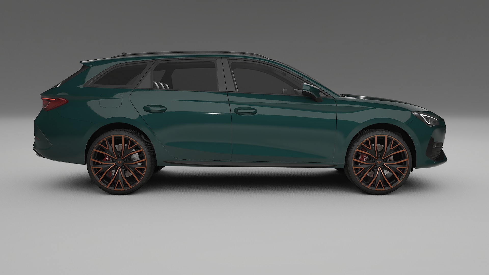 Seat Leon Cupra KL TPU Paint Protection Film | INFERNO Color Change PPF Full Pre-Cut Kit