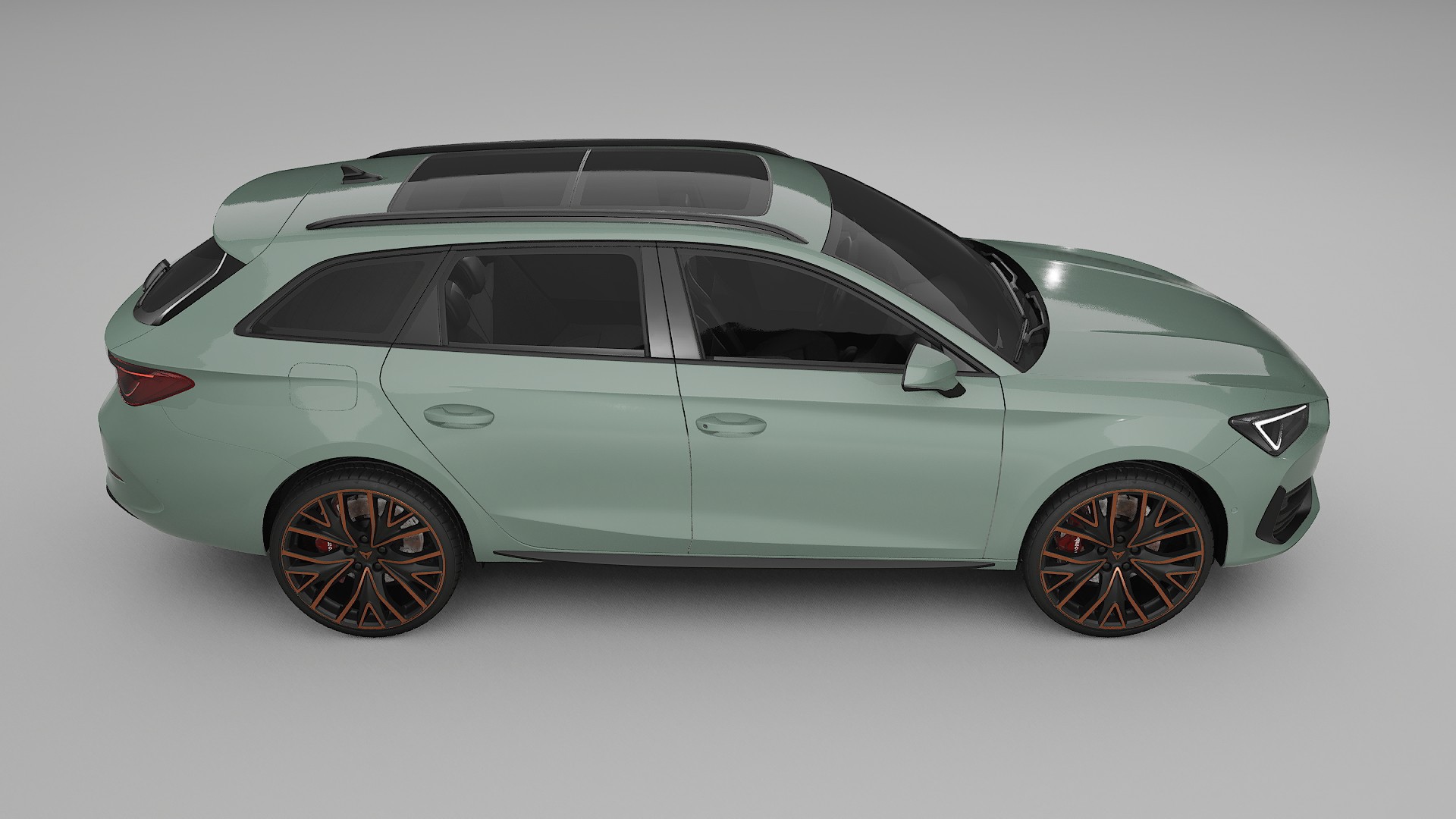 Seat Leon Cupra KL TPU Paint Protection Film | CINDER Color Change PPF Full Pre-Cut Kit