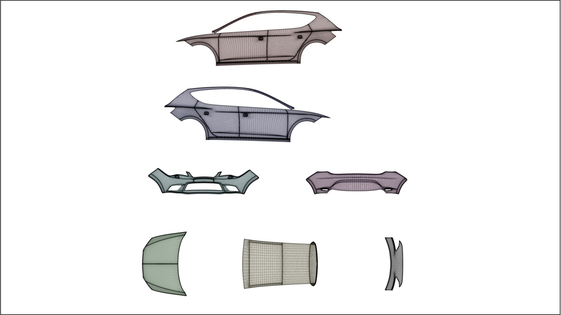 Seat Leon FR 5F TPU Paint Protection Film | BLUSH Color Change PPF Full Pre-Cut Kit